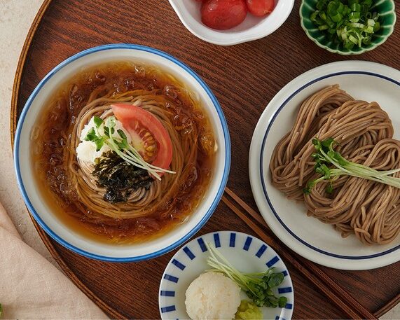 마포 찰진 생 메밀소바(2인분) 1세트-[7월21일/화요일수령]